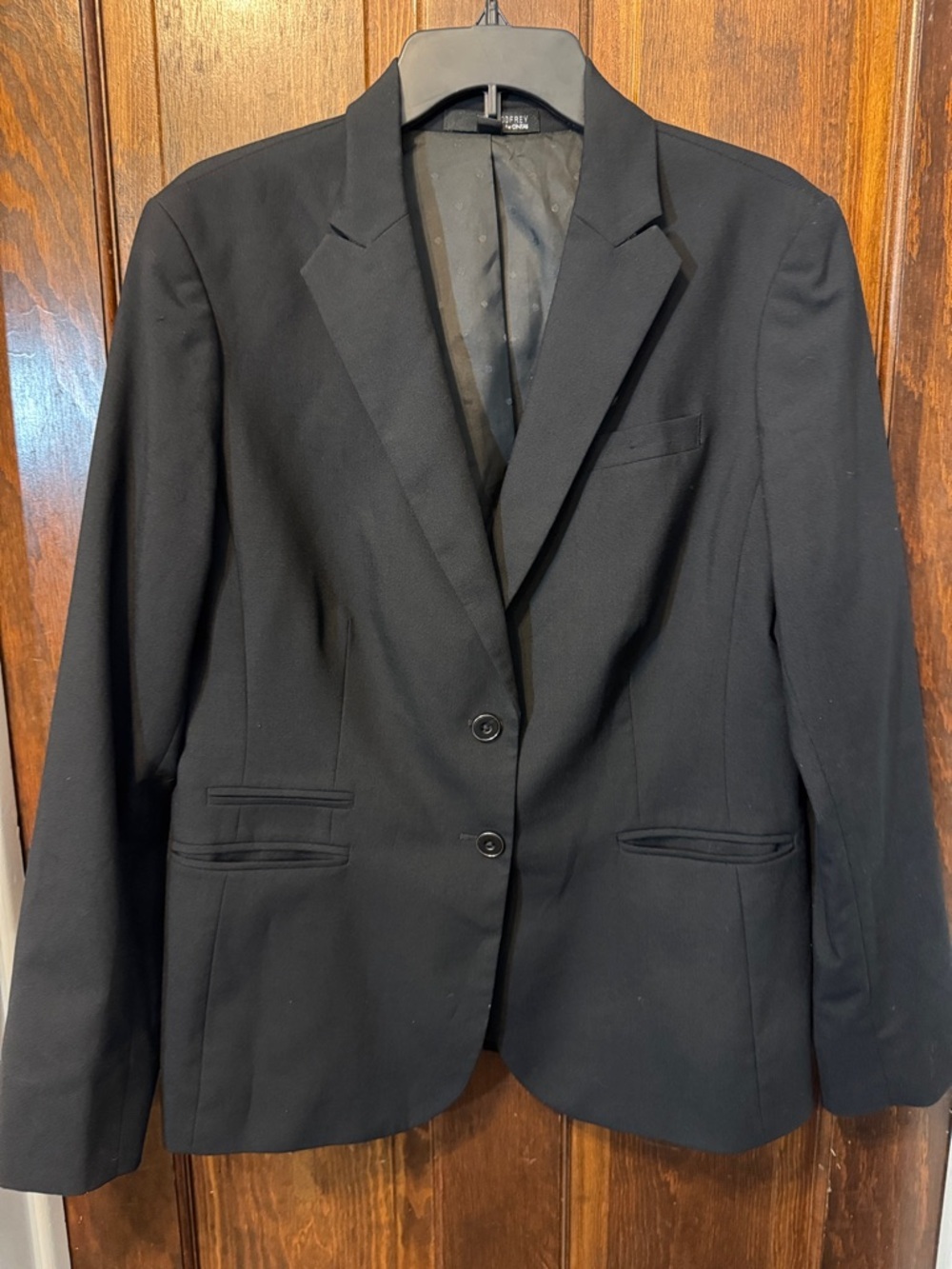 JAYGODFREY Black Professional Tailored Women's Blazer Size 16 - Picture 2 of 3